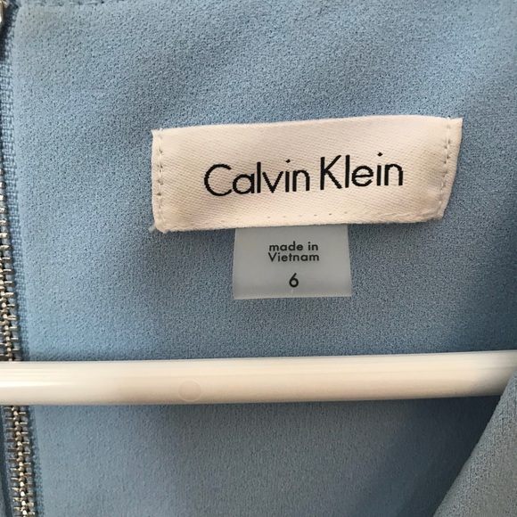 Calvin Klein Light Blue Dress - Picture 4 of 5